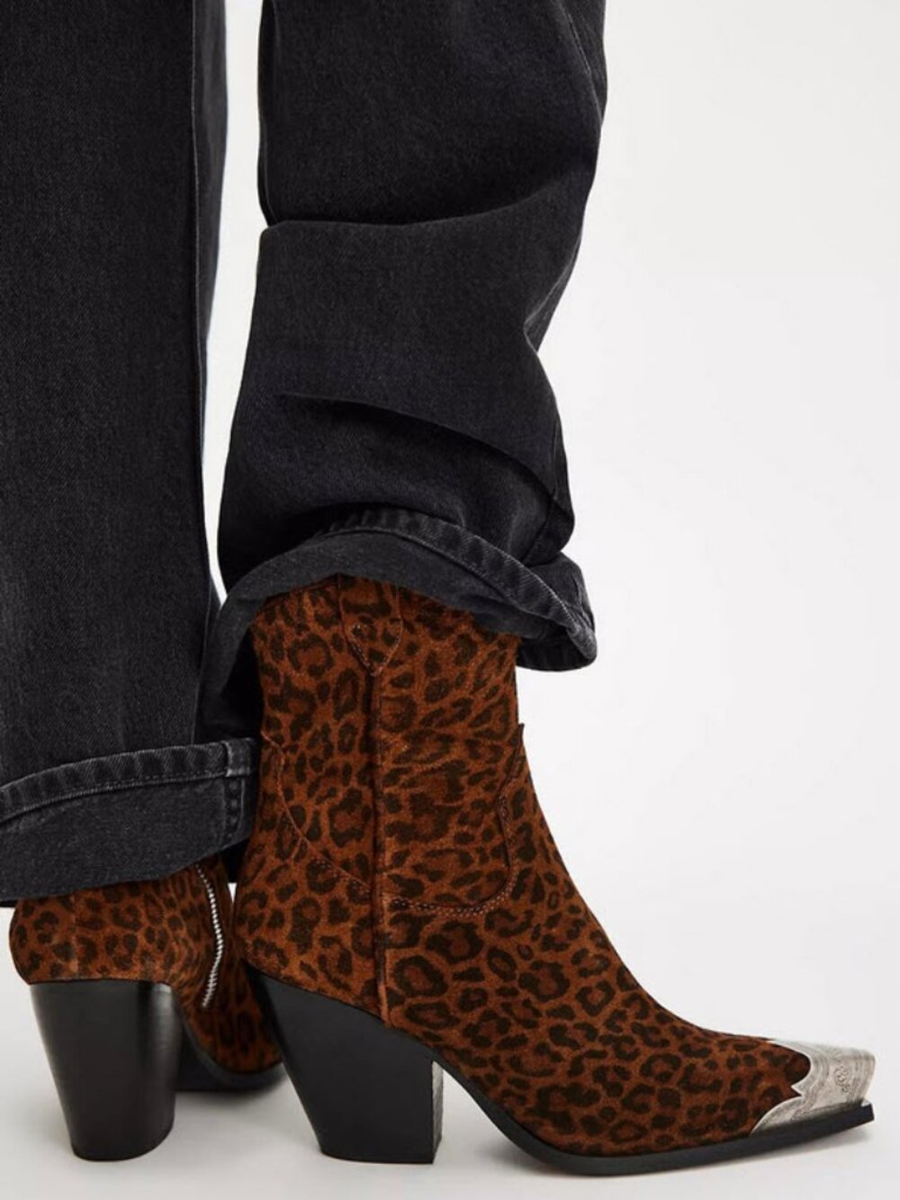 Free People Brayden Western Boots Sz EU38.5/US8